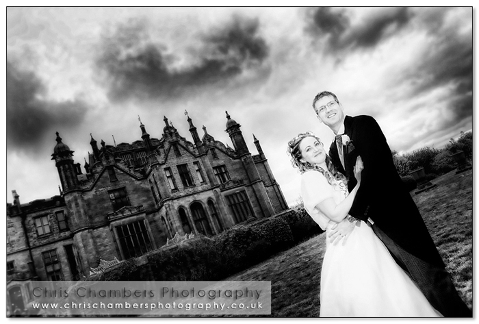 Allerton castle wedding photography from Chris Chambers. Allerton castle recommended wedding photographer