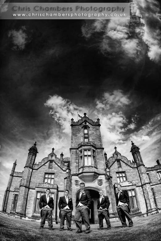 Allerton castle, North Yorkshire wedding venue. Photography  Chris Chambers www.chrischambersphotography.co.uk 