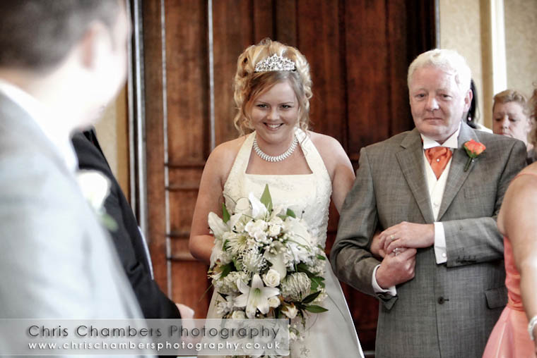 Castle wedding photography from West Yorkshire wedding photographer Chris Chambers