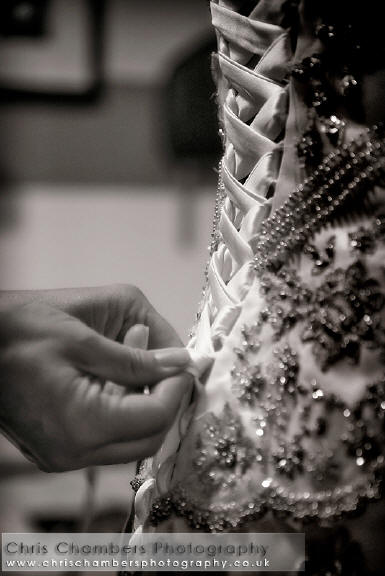 Bridal preparation photographs