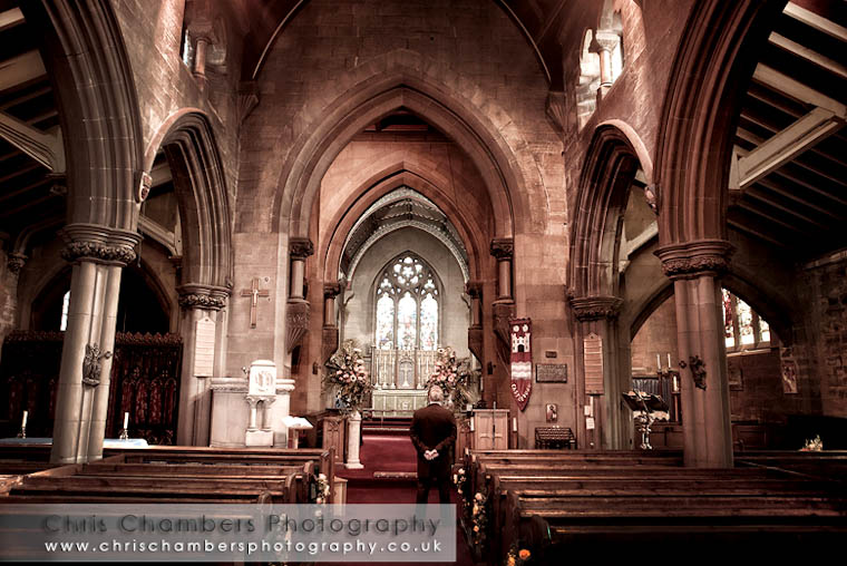 Inside Castleford Parish church