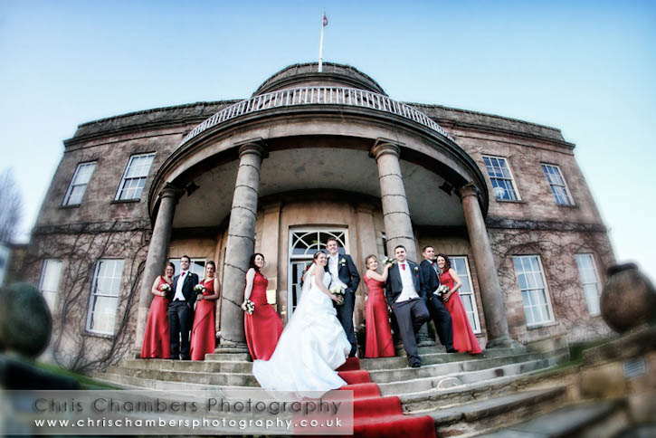 Wood Hall Hotel wedding venue in North Yorkshire, wedding photography from Chris Chambers