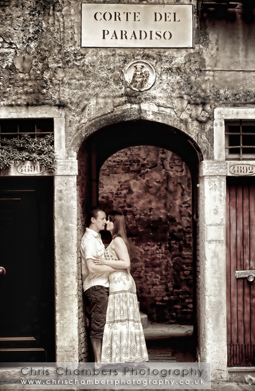 Pre-wedding shot in Venice Italy