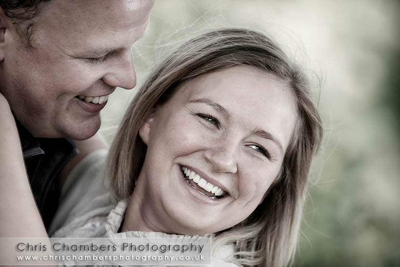 Matt and Michala's pre-wedding photo shoot at Waterton Park near Wakefield